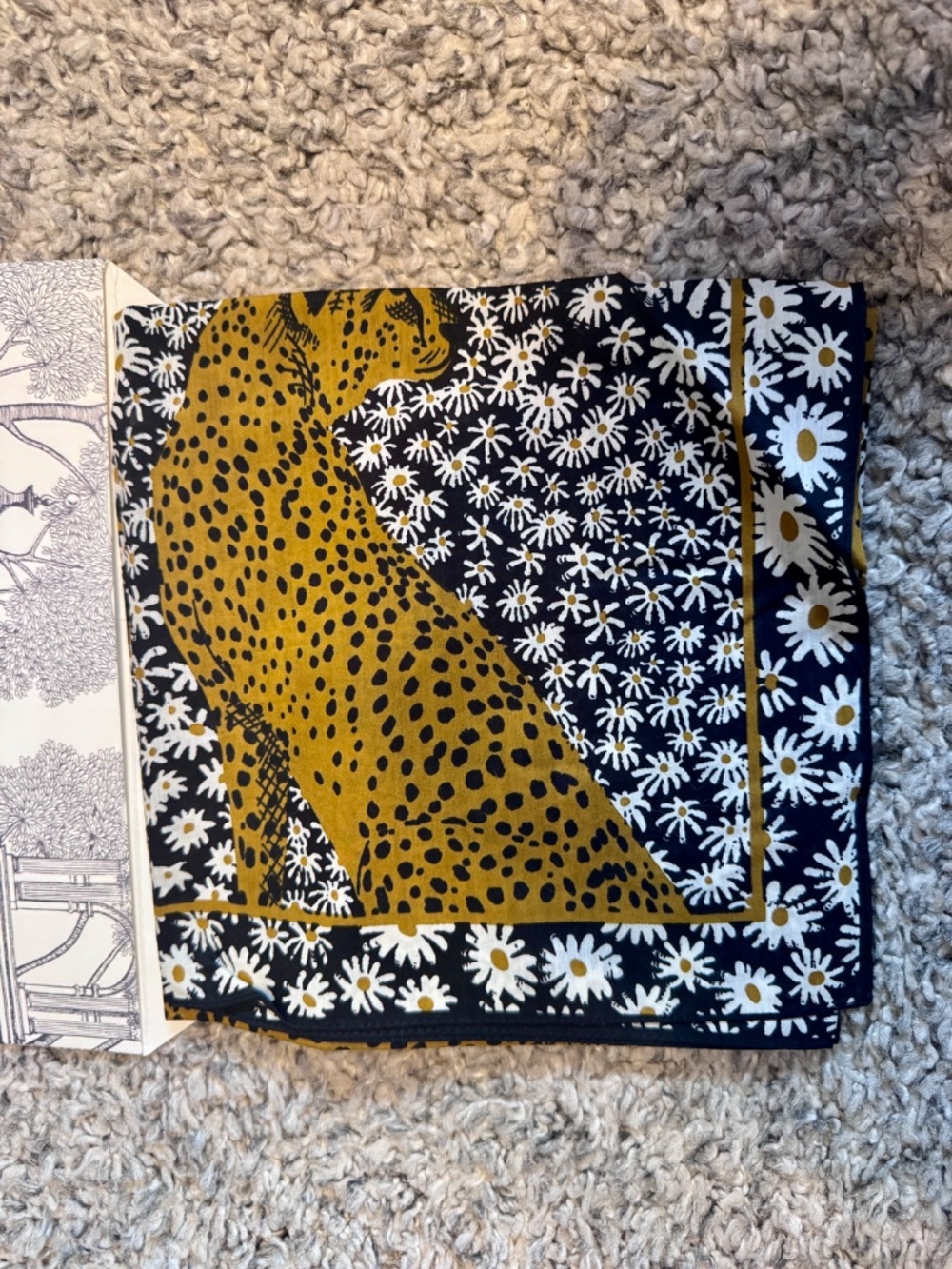 Sezane Mirage Scarf - Sézane X Inoui Editions Marguerite - Size T-U - Picture 6 of 12